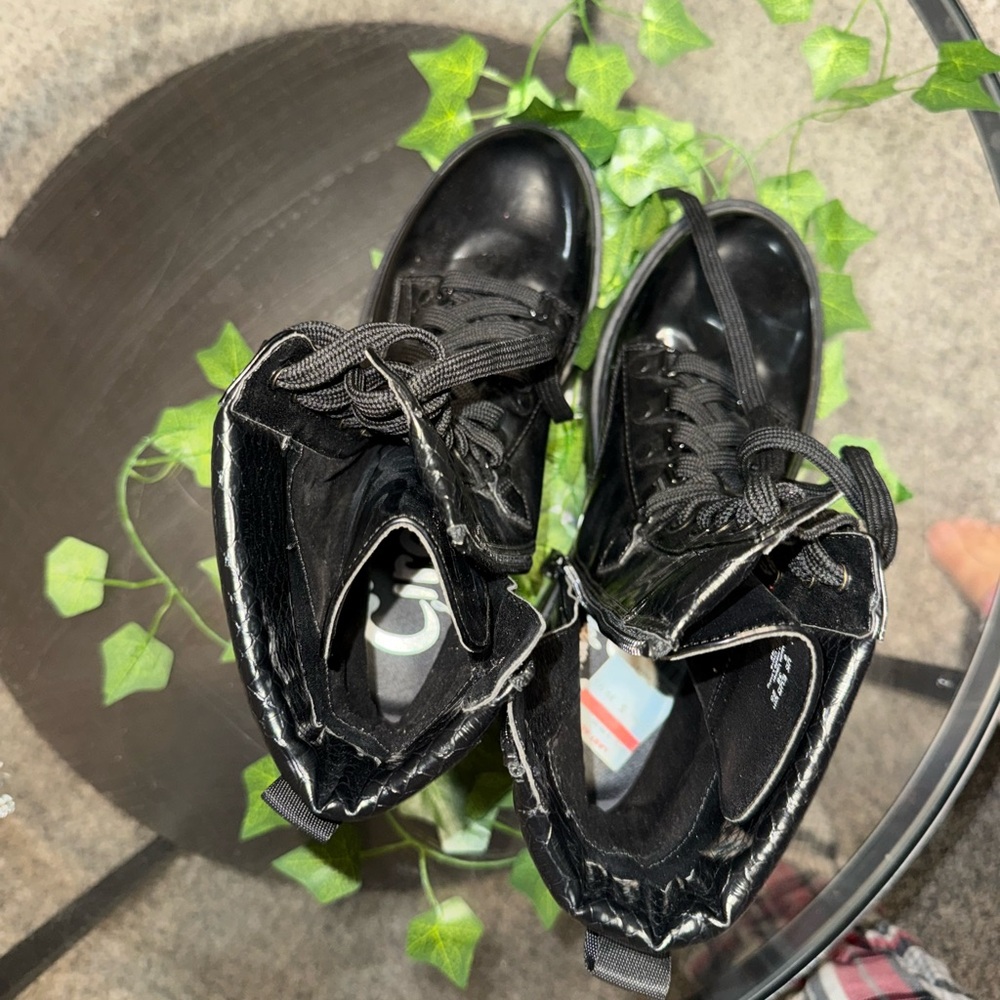 Black Combat Boots